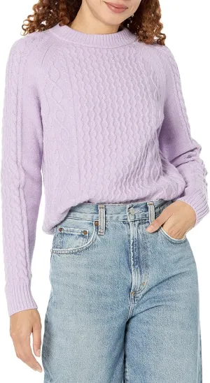 Amazon Essentials Women's Stitch Cable Sweater