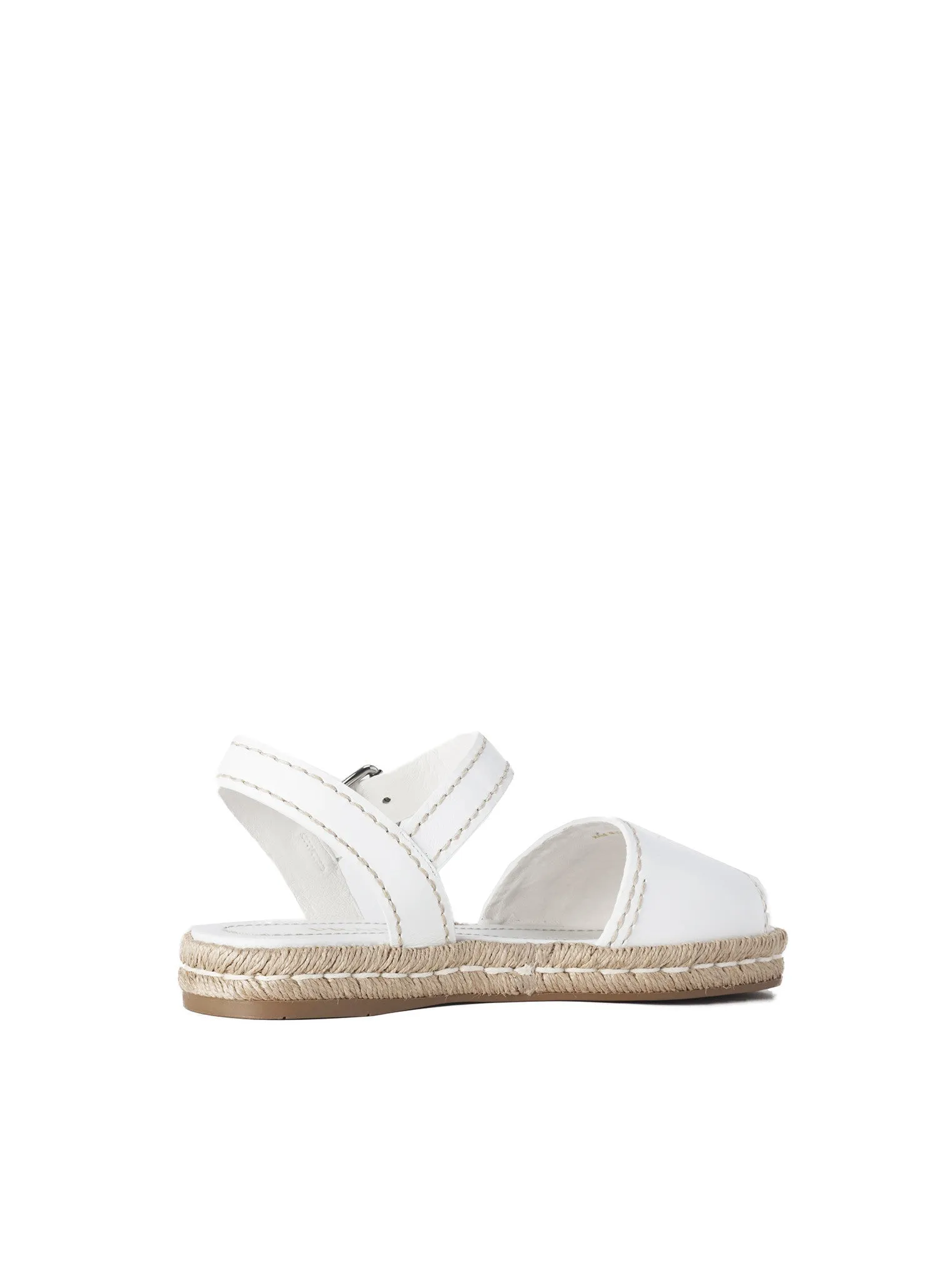 Ankle-Strap Espadrilles - White