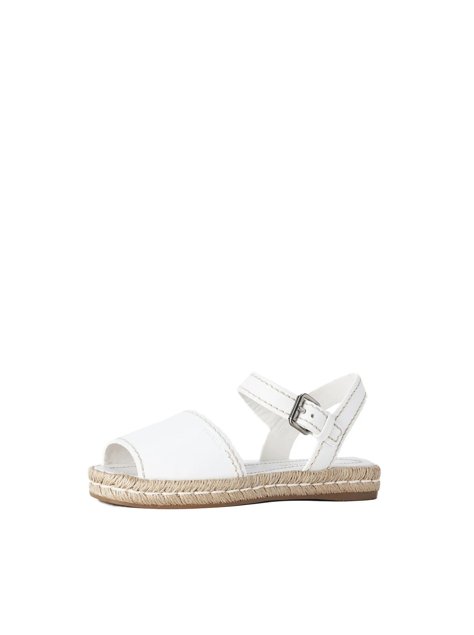 Ankle-Strap Espadrilles - White