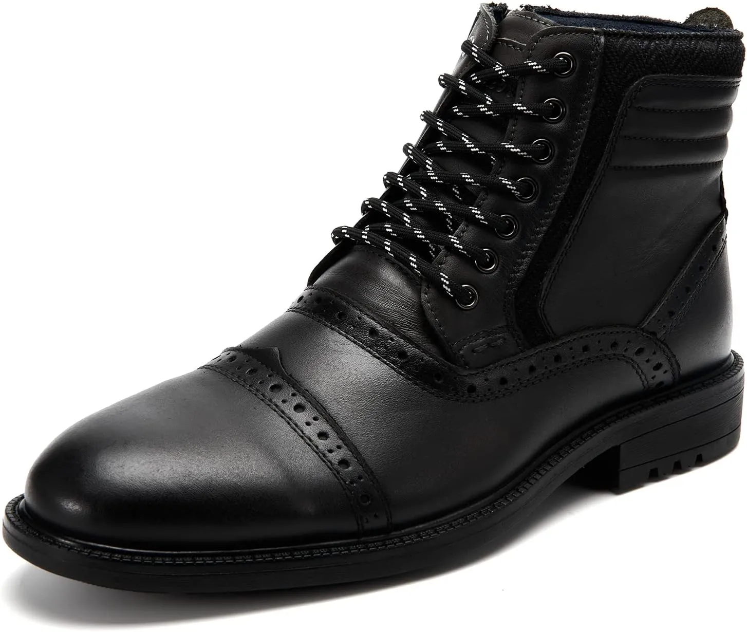 Arkbird Mens Chelsea Boots, Stylish and Comfort Leather Chukka Ankle Boots with Zipper