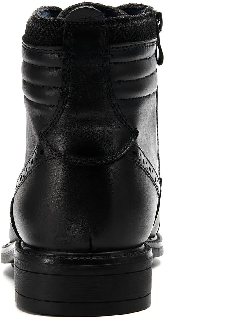 Arkbird Mens Chelsea Boots, Stylish and Comfort Leather Chukka Ankle Boots with Zipper