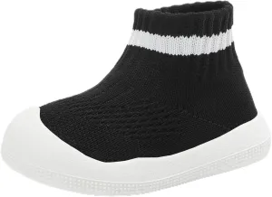 Baby Sock Shoes 6-24 Months Breathable Mesh Ultra-Soft First Walkers - Anti-Slip Sole Toddler Sneakers for Boys & Girls Unisex Infant Walking Shoes