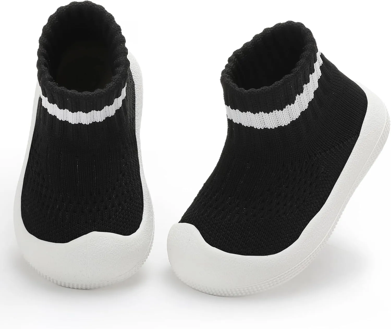 Baby Sock Shoes 6-24 Months Breathable Mesh Ultra-Soft First Walkers - Anti-Slip Sole Toddler Sneakers for Boys & Girls Unisex Infant Walking Shoes