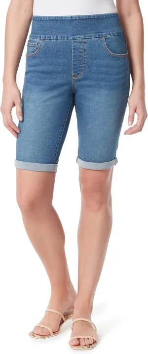 Bandolino Women's Theadora Tummy Toner Pull on Bermuda Short