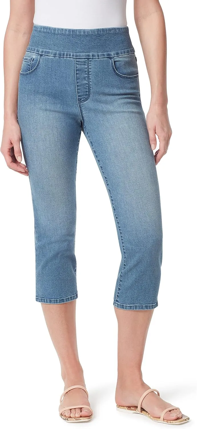 Bandolino Women's Theadora Tummy Toner Pull on Capri