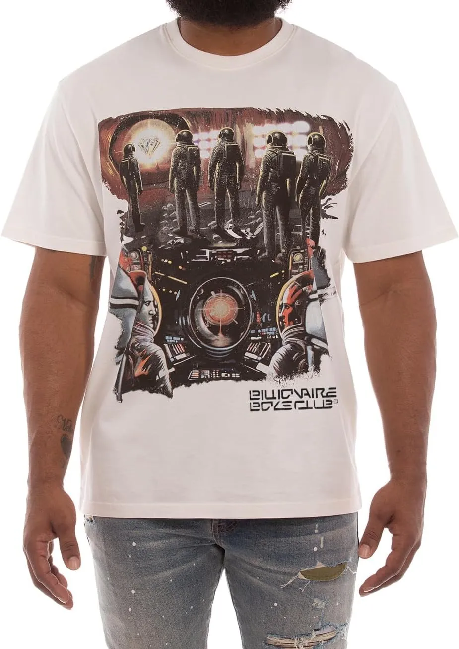 Billionaire Boys Club Clothing Men T-Shirt BB Odyssey SS Knit Oversized