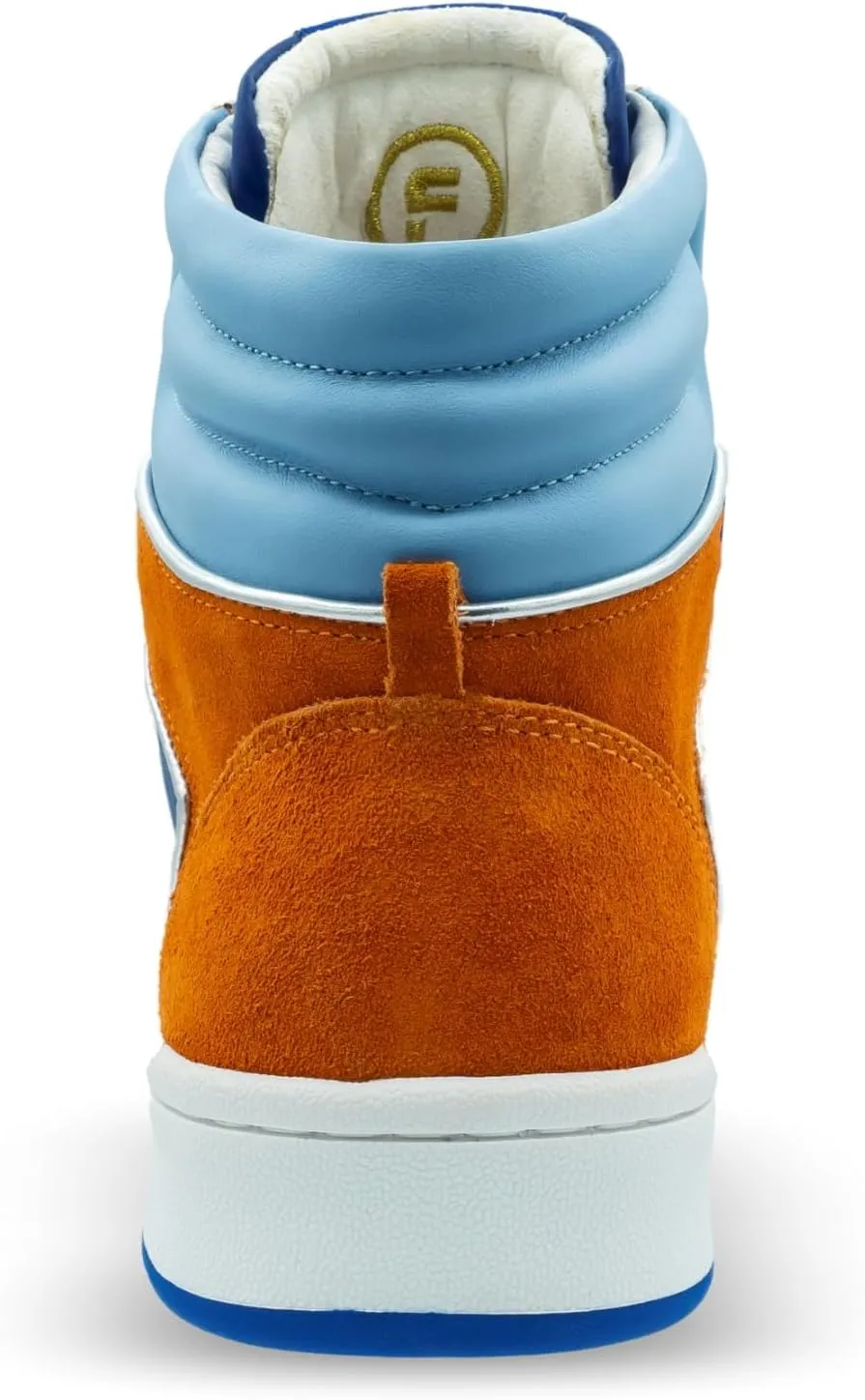 Bounce, High Top Sneakers for Women and Men. Memory Foam Insole, Retro Inspired Basketball Shoes. 80s Fashion Trainers
