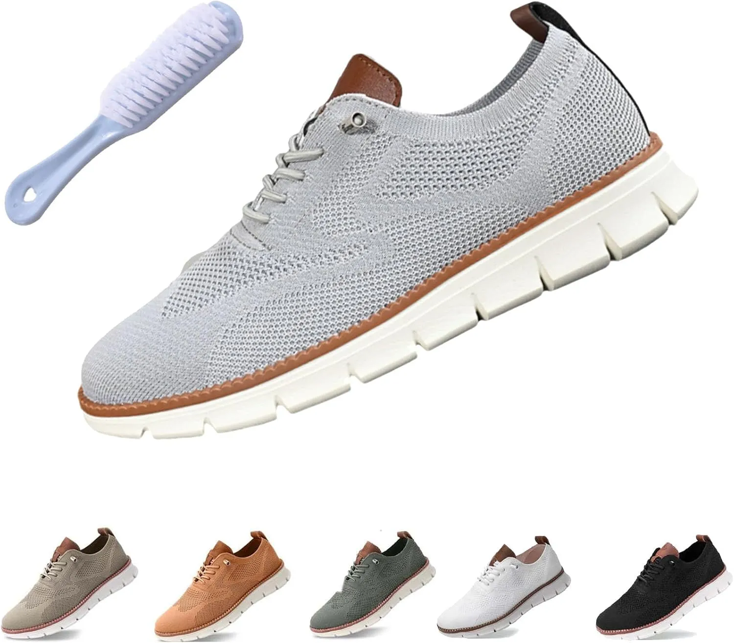 Breeze Shoes for Men, Mens Wearbreeze Shoes, Wear Breeze Mens Shoes, Men's Mesh Dress Sneakers Business Shoes