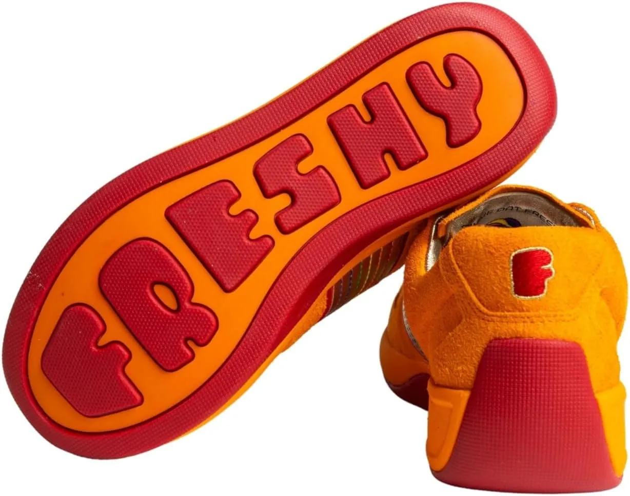 Brites, Fashion Sneakers. Mens and Womens Comfortable Trendy Sneakers with Climate-Control Insole and Rainbow Design