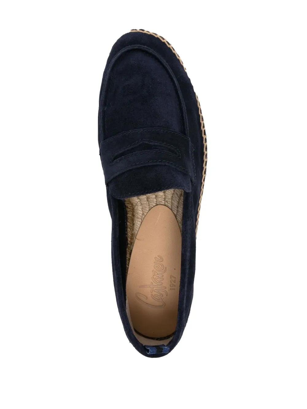 Castaner Men's Blue Suede Espadrilles
