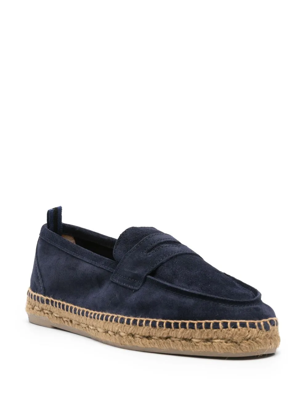 Castaner Men's Blue Suede Espadrilles