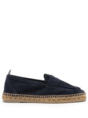 Castaner Men's Blue Suede Espadrilles