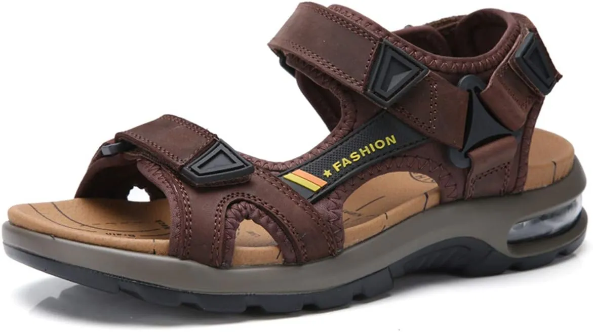 ChicWind Mens Sport Sandals Air Cushion Ankle Strap Outdoor Beach Hiking Sandals