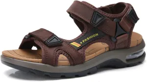ChicWind Mens Sport Sandals Air Cushion Ankle Strap Outdoor Beach Hiking Sandals