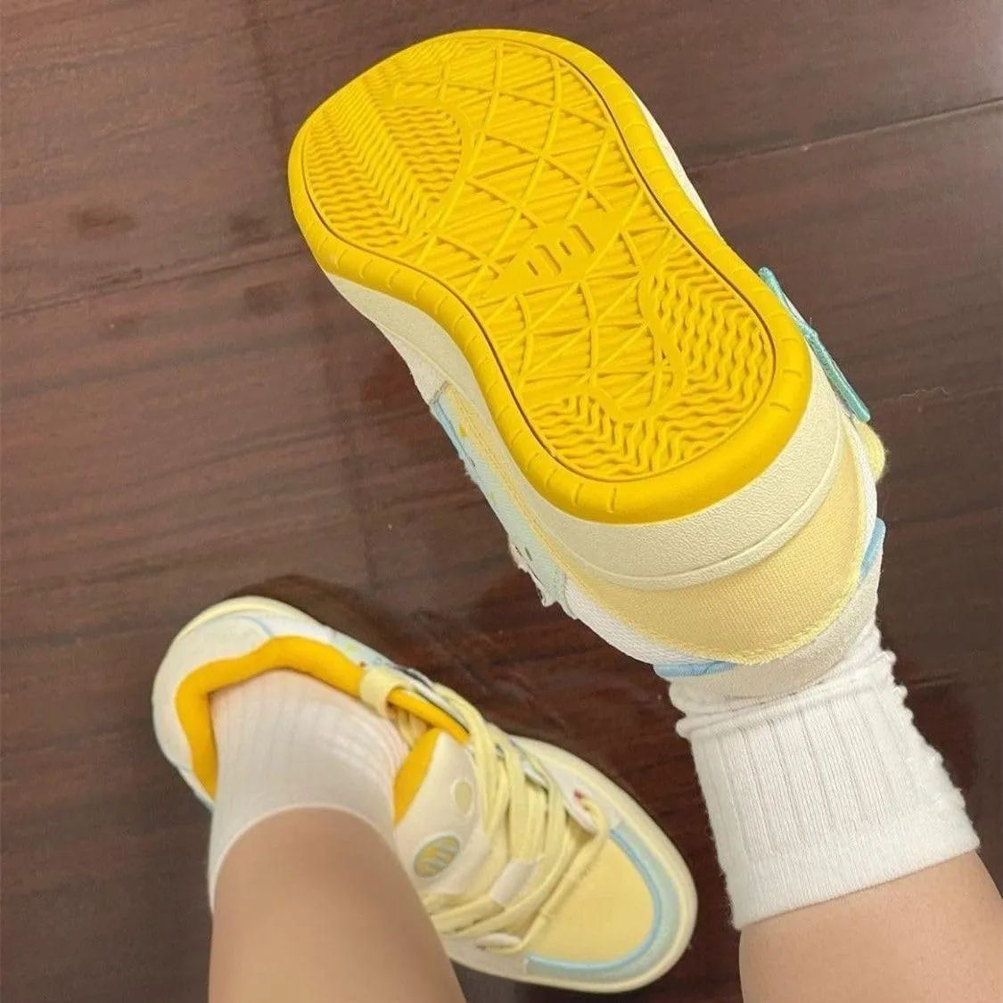 Chunky Y2K Skate Shoes for Women Girls Thick Sole Dad Cow Design Sneakers Cute Chic Casual Streetwear Footwear