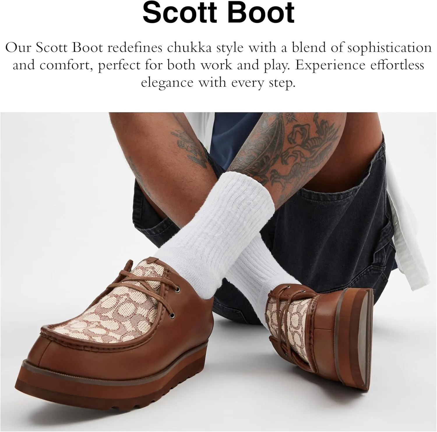 COACH Men's Scott Boot Hunting Shoe