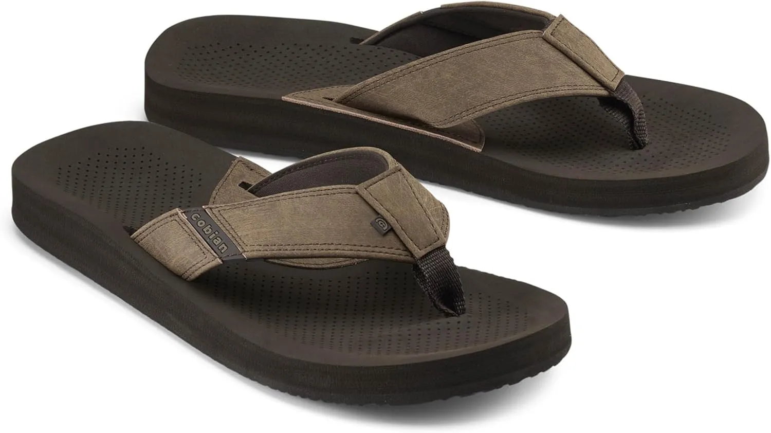 Cobian Men’s ARV 2 - Comfortable Flip Flops for Everyday Wear, Superiror Sandals with Arch Support