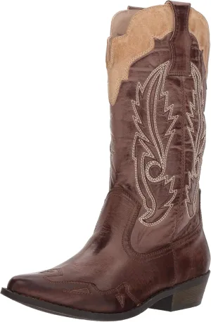 Coconuts by Matisse Women's Cimmaron Faux Leather Western Boot
