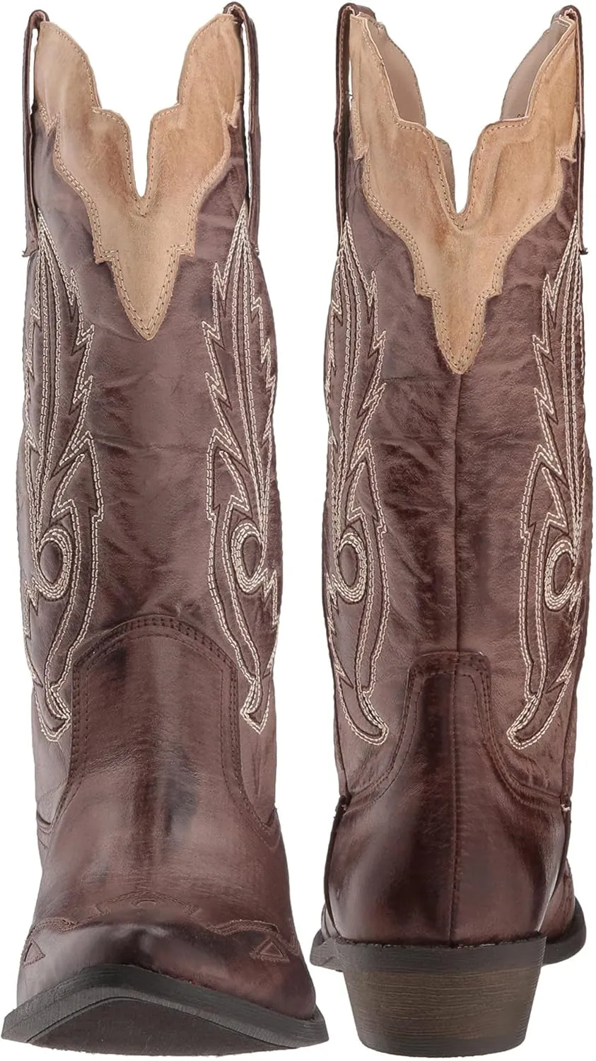Coconuts by Matisse Women's Cimmaron Faux Leather Western Boot