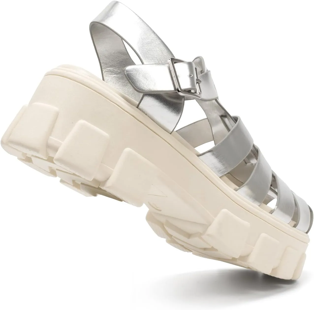 Colgo Womens Platform Wedge Sandals Chunky Block Heeled Adjustable Buckle Fisherman Sandals for Summer