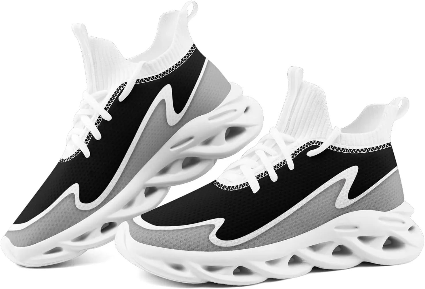 Custom Running Shoes Baseball Shoes Athletic Sneakers Breathable Workout Gym Slip-on Shoes Personalized Name Fan Gift