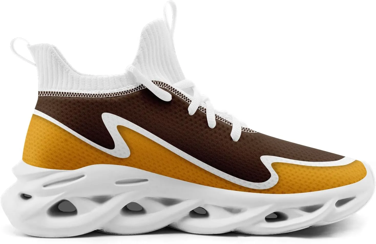 Custom Running Shoes Baseball Shoes Athletic Sneakers Breathable Workout Gym Slip-on Shoes Personalized Name Fan Gift