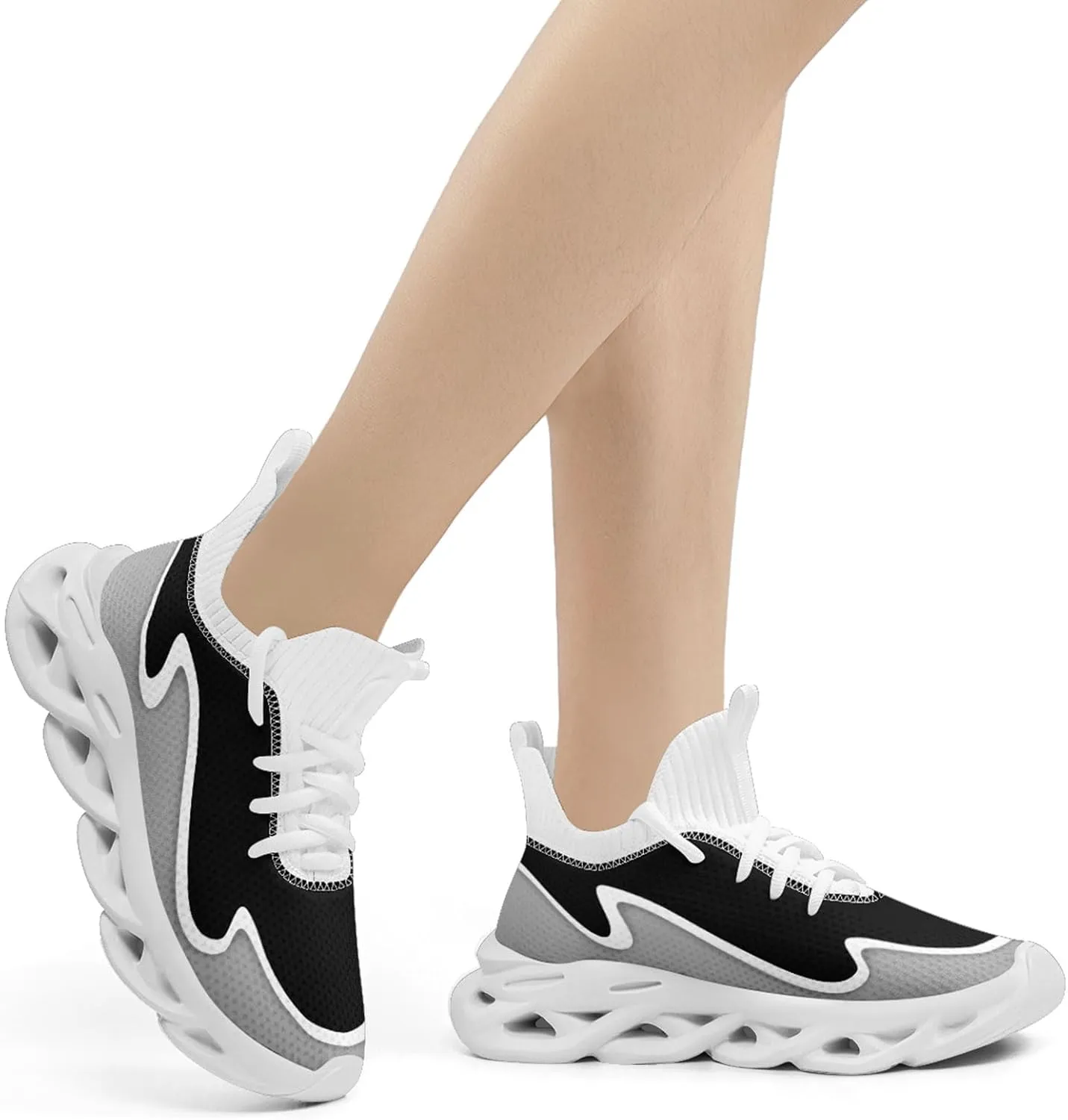 Custom Running Shoes Baseball Shoes Athletic Sneakers Breathable Workout Gym Slip-on Shoes Personalized Name Fan Gift