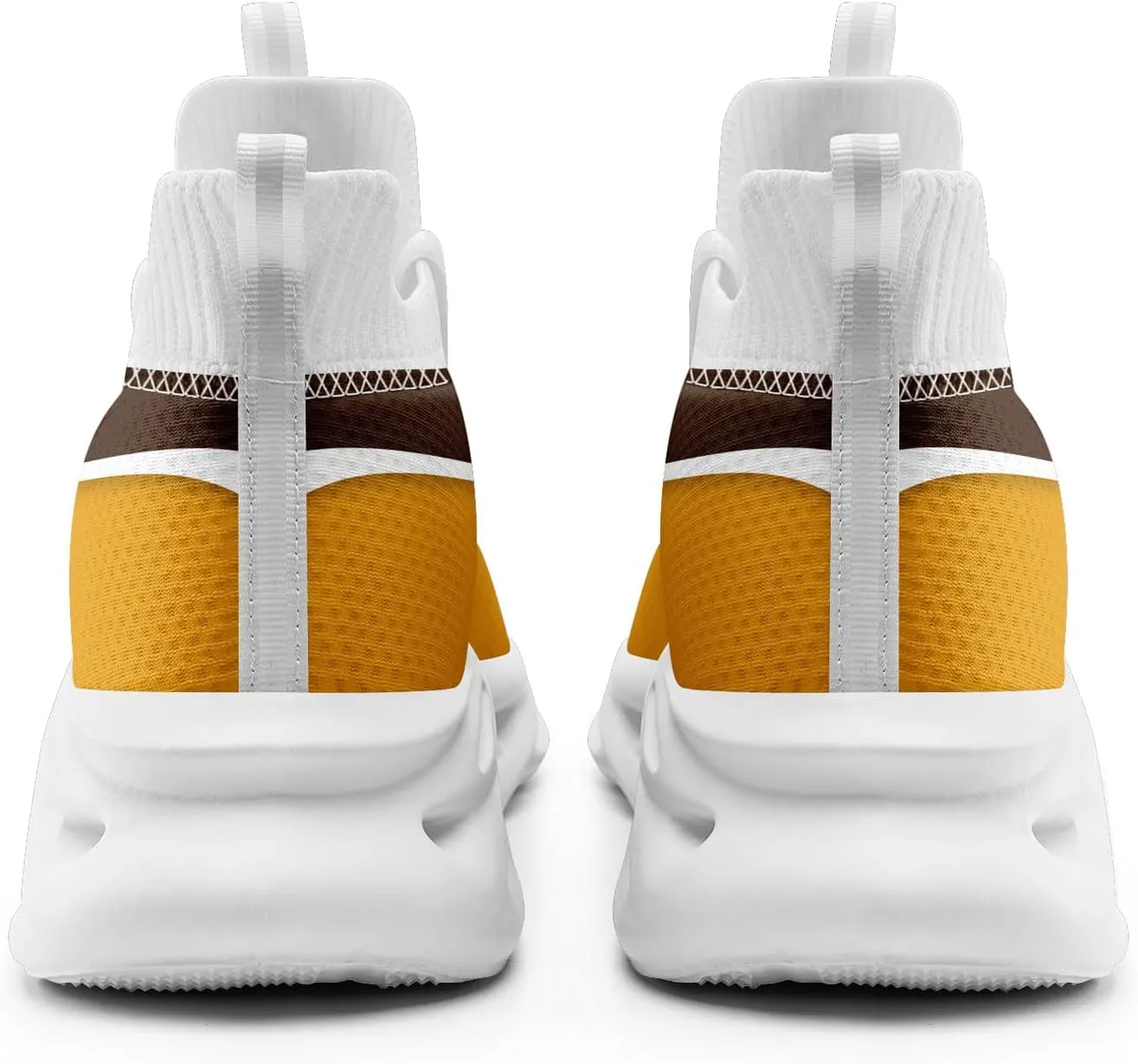 Custom Running Shoes Baseball Shoes Athletic Sneakers Breathable Workout Gym Slip-on Shoes Personalized Name Fan Gift