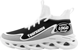 Custom Running Shoes Baseball Shoes Athletic Sneakers Breathable Workout Gym Slip-on Shoes Personalized Name Fan Gift