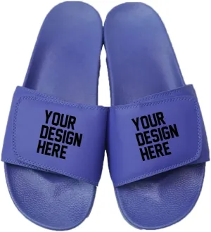 Custom Slides Sandals Shoes with Adjustable Strap Add your Text or Image