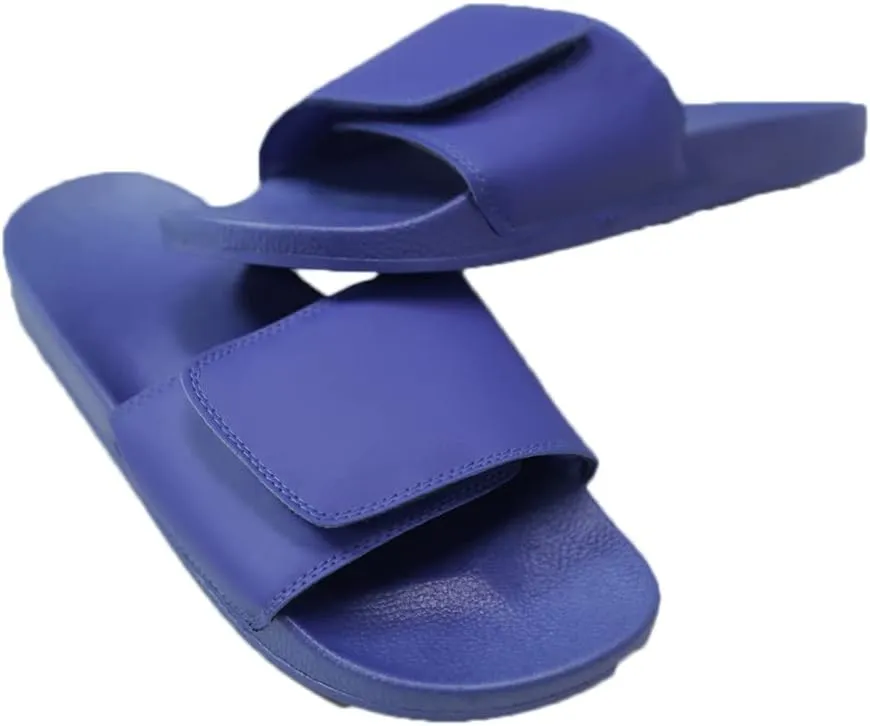 Custom Slides Sandals Shoes with Adjustable Strap Add your Text or Image