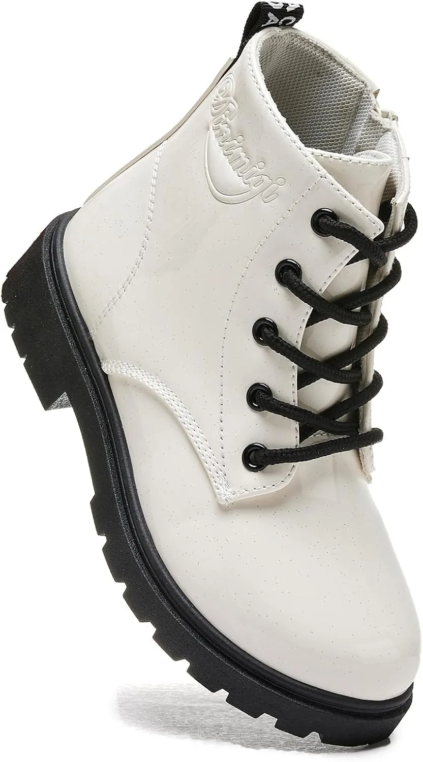 Daclay Girls' Boots Children's Boots Outdoor Boots Girls' Plush Short Boots Boys' boots