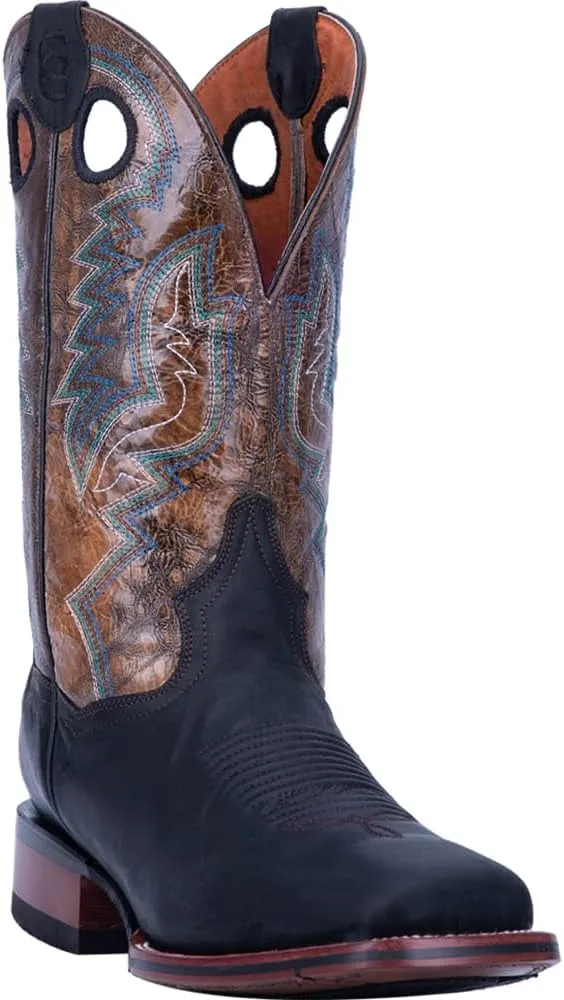 Dan Post Mens Deuce Square Toe Casual Boots Mid Calf - Black, Brown