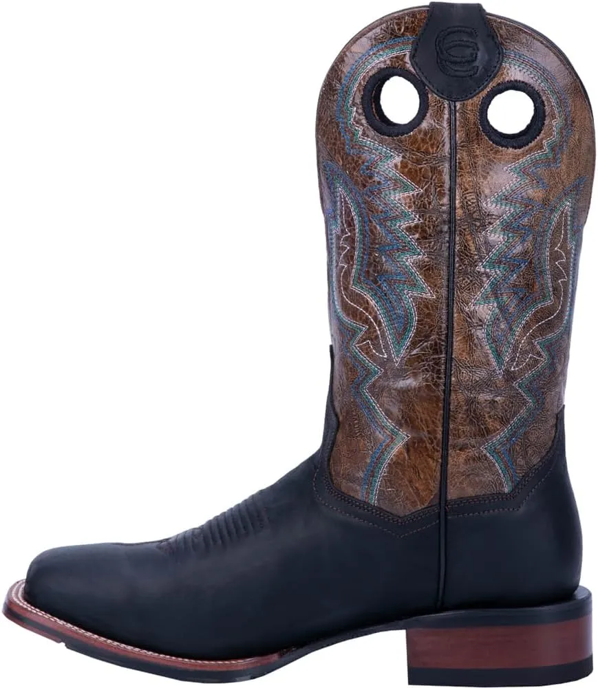 Dan Post Mens Deuce Square Toe Casual Boots Mid Calf - Black, Brown