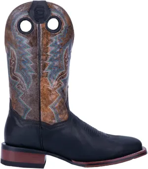 Dan Post Mens Deuce Square Toe Casual Boots Mid Calf - Black, Brown
