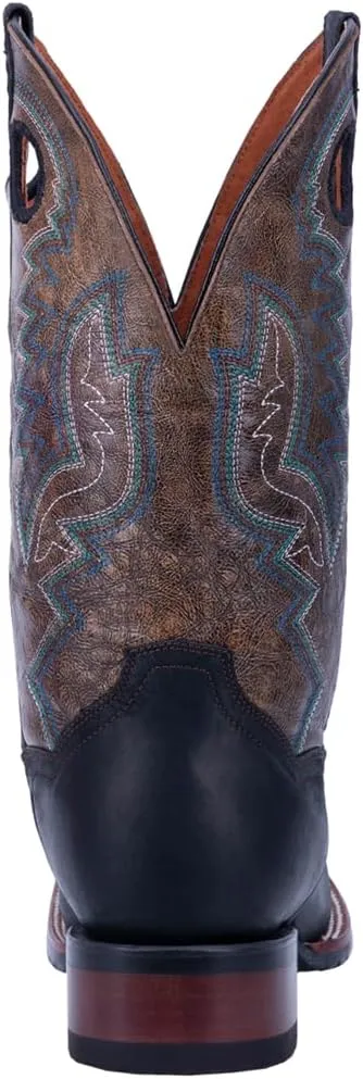 Dan Post Mens Deuce Square Toe Casual Boots Mid Calf - Black, Brown