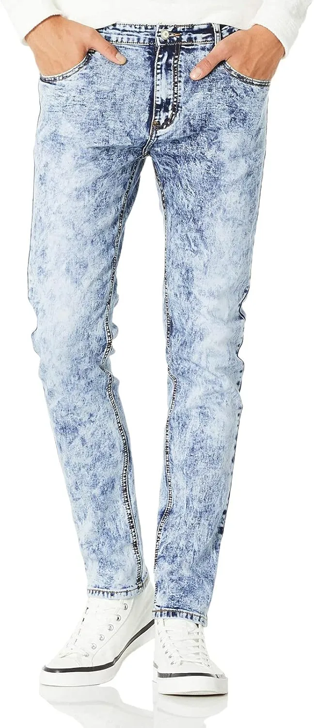 Demon&Hunter 808 Series Men's Skinny Slim Jeans