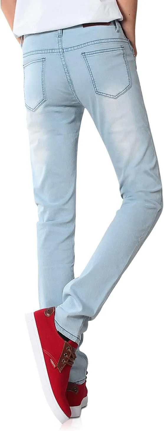 Demon&Hunter 808 Series Men's Skinny Slim Jeans