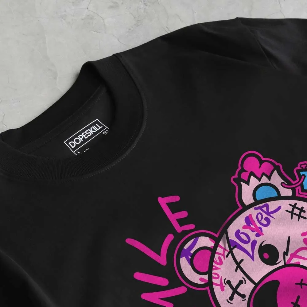 DopeSkill Graphic Tee Streetwear Hip Hop Hypebeast Street Style Unisex T-Shirt Sneaker Colour Matching Shirts Cute Bear