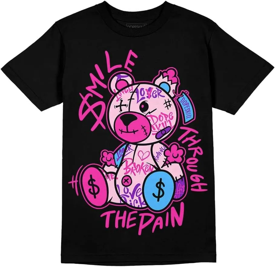 DopeSkill Graphic Tee Streetwear Hip Hop Hypebeast Street Style Unisex T-Shirt Sneaker Colour Matching Shirts Cute Bear