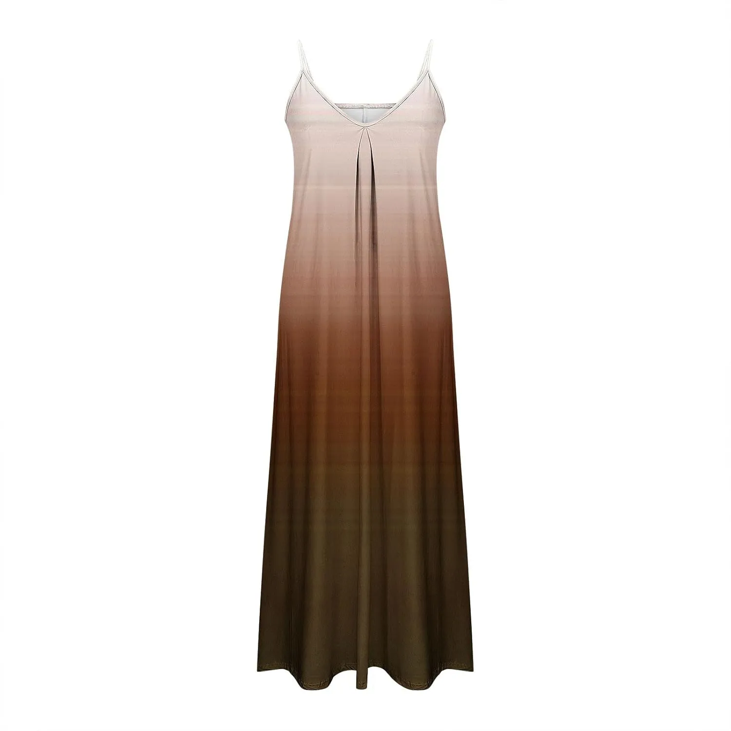 Dresses for Women V-Neck Sleeveless Loose Dress Cold Shoulder Daily Party Vacation Summer Travel Sundress