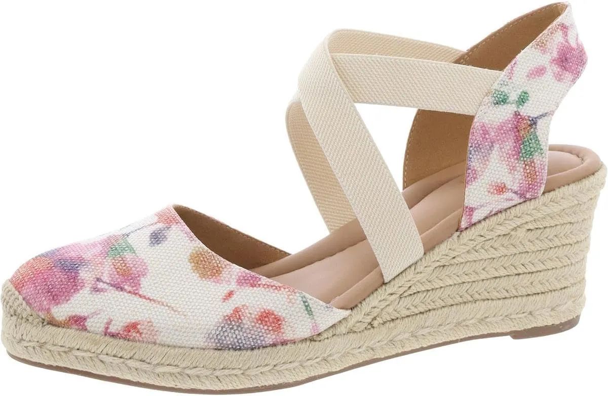 Easy Spirit Women's Meza2 Espadrille Wedge Sandal