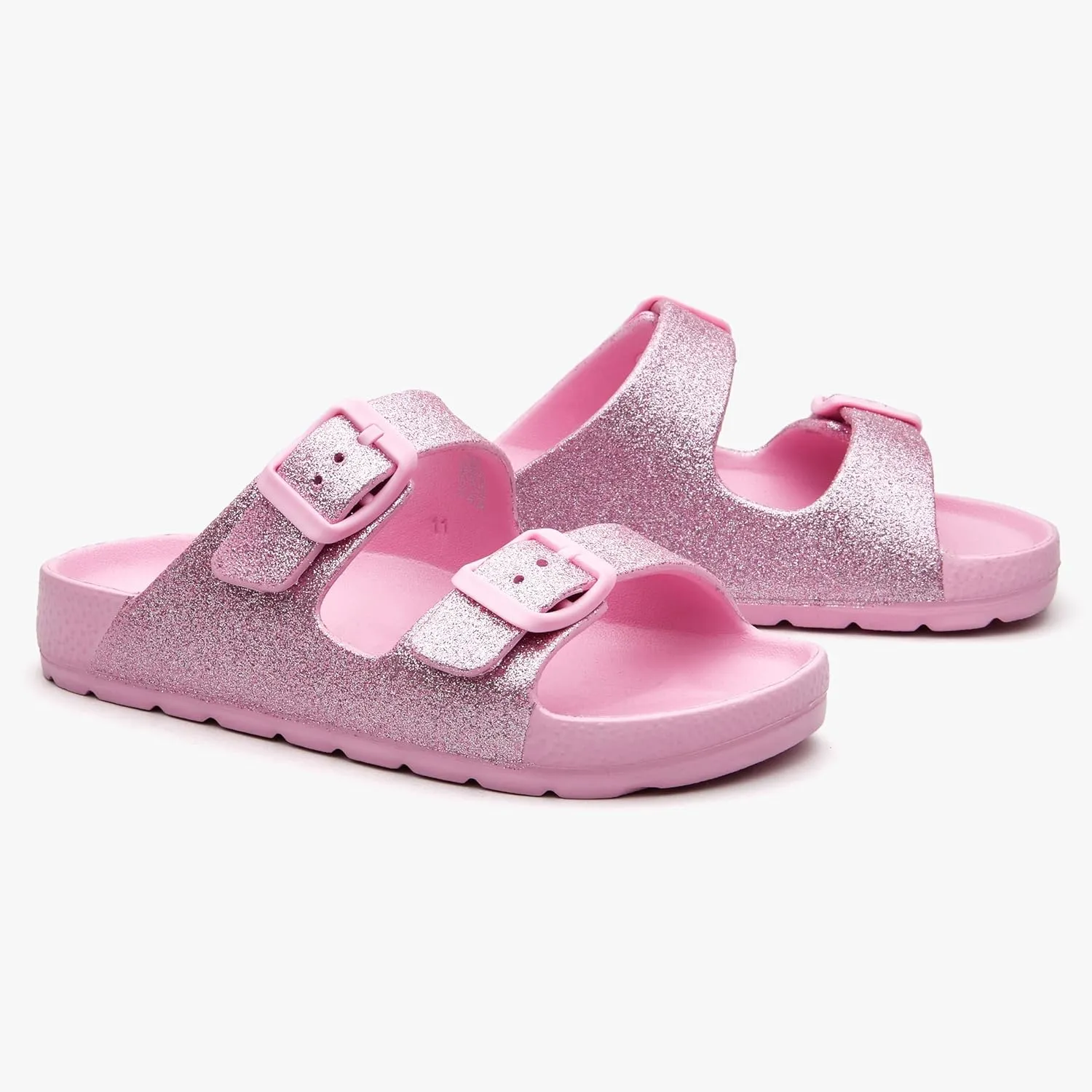EasyStar Boys and Girls Adjustable Strap EVA Slipper Sandal