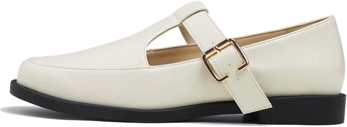 FEVERSOLE Women's Fashion Dress Comfort Low Heel Office Penny Loafer Flats