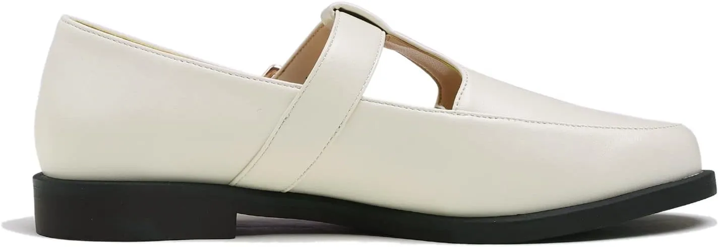 FEVERSOLE Women's Fashion Dress Comfort Low Heel Office Penny Loafer Flats