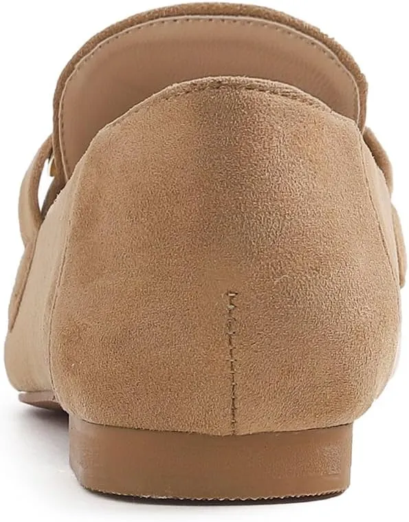 Feversole Women's Fashion Trim Deco Loafer Slippers
