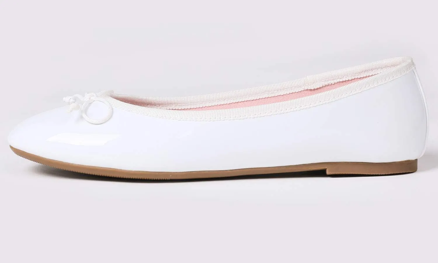 FEVERSOLE Women's Macaroon Colorful Memory Foam Cushion Insock Patent Ballet Flat