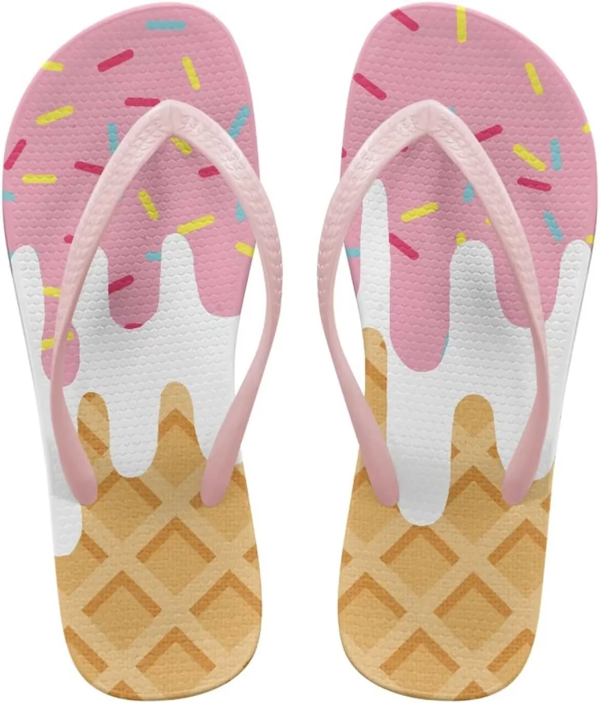 Flip Flop Shower Shoes Casual Slim T-Strap Slides Sandals Ladies Comfort Lightweight Soft Yoga Mat Thong Sandal Slip On Summer Slippers