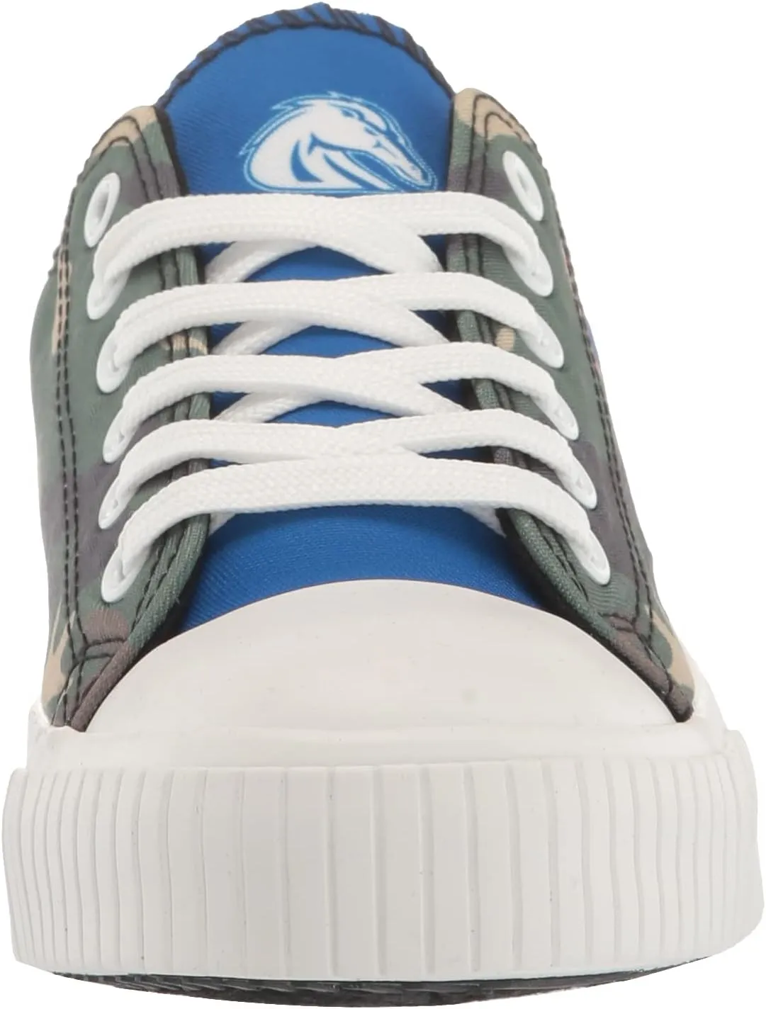 FOCO Women's NCAA College Team Logo Fashion Low Top Canvas Sneakers Shoes