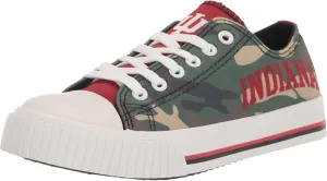 FOCO Women's NCAA College Team Logo Fashion Low Top Canvas Sneakers Shoes